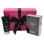 YSL Black Opium 50ml Eau De Parfum Body Lotion EDP Fragrance Gift Set For Her
