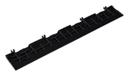 PELA Kantlist till garagegolv 38x38 cm, svart, 10-pack
