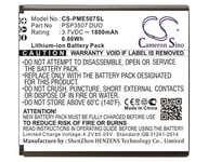 Batteri till SmartPhone, Mobil för Prestigio PSP3507 DUO, MultiPhone PSP3507 DUO