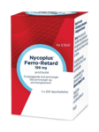 Nycoplus Ferro-Retard 100 mg depottabletter, 5x200 stk.