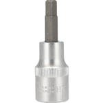 Tecos bitshylsa Hex, 1/2&quot;, kort, 7 x 65 mm