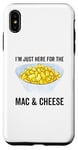iPhone XS Max Funny Mac And Cheese Lover Pasta Foodie Case