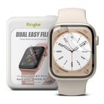 Ringke Apple Watch 45mm Series 8 Skärmskydd skyddsfilm - Dual Easy (3-pack)