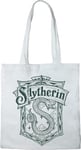 HARRY POTTER TOTE BAG SLYTHERIN», REFERENCE : BWHAPOMBB008, BLANC, 38 X 40 CM