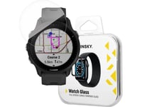 Wozinsky Wozinsky Full Glue Tempered Glass Hardened Glass För Garmin Forerunner 955 9H För Hela Skärmen Med Svart Rim