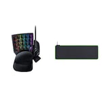 Razer Tartarus V2 Gaming Keypad & Goliathus Extended Chroma - Extra Large, Soft XXL Gaming Mouse Mat with RGB Lighting (Cable Holder, Fabric Surface, Quilted Edge, Optimized for all Mice) Black