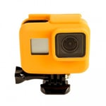 Silikonskal till GoPro Hero5/6/7 i skyddsram - Orange