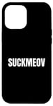 Coque pour iPhone 14 Plus Drôle Suckmeov Viral Hockey Sport Fan Homme Sarcasme