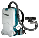 MAKITA DVC660Z BATTERIDREVET RYGGSEKK STØVSUGER 2X18V