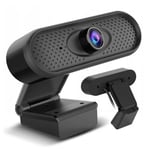 Webcam Full USB Microphone HD 1080p Camera Desktop Clip Mount Computer Laptop HQ