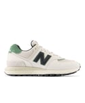 New Balance Mens 574v1 Trainers in White - Size UK 10