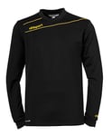 Uhlsport 100209505 Sweat-Shirt Homme, Noir/mais Jaune, FR : XL (Taille Fabricant : XL)