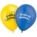 Studentballonger Grattis Till Studenten