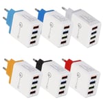 Mobile Phone Fast Charger Adapter For Iphone Samsung Xiaomi Orange Eu