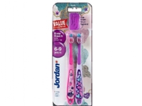 Jordan DUO Easy Reach tandborste för barn (6-9 år) mjuk 1 op-2st