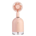 Tmacok Humidifier Desktop Fan Personality Candy Color Iron Battery Operated Electric Fan for Table Decor Accessories
