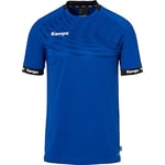 Kempa Wave 26 Shirt Tee Shirt t-Shirt de Sport à Manches Courtes Vetement Fonctionnel Handball Gym Jogging Running Maillot Homme , Bleu Roi/Bleu Marine, 3XL