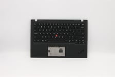 Lenovo ThinkPad X1 8th Gen Palmrest Touchpad Cover Keyboard US Black 5M10Z27450