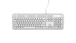 Dell Multimedia Keyboard-KB216 - UK (QWERTY) - White *Same as 580-ADHT* :: 580-A