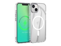 Estuff Infinite Oslo - Baksidesskydd För Mobiltelefon - Magnetic, 100% Recycled - Magsafe-Kompatibilitet - Termoplastisk Polyuretan (Tpu), Polykarbonat - Transparent - För Apple Iphone 14