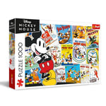 Trefl-Disney Mickey Mouse,dans l’Univers de Mickey-Puzzle 1000 éléments-Puzzle avec Personnages de Films animés Disney, Mickey Mouse, Puzzle Classique pour Adultes et Enfants à partir de 12 Ans