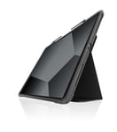 STM Dux Plus (stm-222-334LZ-01) pour iPad Pro 12,9" 5e génération/12,9" 4e génération/12,9" 3e génération AP – Noir