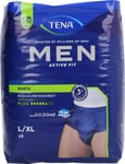 Tena Men Active Fit Incontinence Pants Large - 4 Packs of 8 Pants