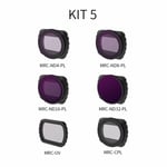 For DJI OSMO POCKET MCUV CPL ND4/8/16/32 ND-PL Gimbal Camera Lens Filter Kit
