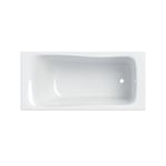 Baignoire acrylique sanitaire rectangulaire Geberit renova 160x75cm avec pieds Geberit