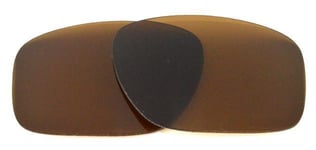 NEW POLARIZED BRONZE REPLACEMENT LENS FOR OAKLEY SLIVER ROUND SUNGLASSES