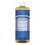 Dr. Bronner's Magic Soaps Pure-Castile Soap, 18-in-1 Hemp Peppermint, 32-Ounce Bottle
