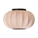 Made By Hand Knit-Wit 45 Oval væg- og loftlampe Sand stone