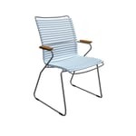 CLICK Dining Chair Tall Back - Dusty Light Blue