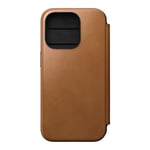 Nomad Modern Folio MagSafe Skinnetui til iPhone 15 Pro