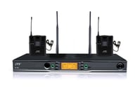 JTS RU-992 + 2x RU-G3 TB + CM-501 Dual Channel UHF Body Pack Wireless System