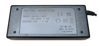 CASIO CELVIANO AP-450BN DIGITAL PIANO KEYBOARD 24V 2.5A POWER SUPPLY ADAPTER