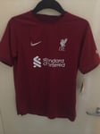 Nike Kids Liverpool FC 2022/23 Stadium Home Shirt Age 13-15 (158CM-170CM)