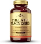 Solgar Chelated Magnesium - Supports Muscle & Nervous System - Mind Balance - E