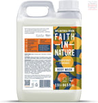Faith In Nature Grapefruit & Orange Body Wash, Invigorating, Vegan and Cruelty