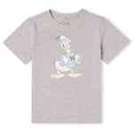Disney Donald Duck Posing Kids' T-Shirt - Grey - 7-8 Years