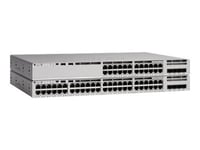 Cisco Catalyst 9200 - Switch - L3 - Administrerad - 24 X 10/100/1000 - Rackmonterbar - Rekonditionerad