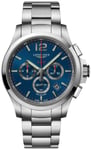 Longines L3.727.4.96.6 Conquest V.H.P. Blå/Stål Ø44 mm