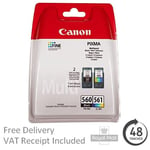 Genuine Canon PG560 & CL561 Colour Ink Cartridges - For Canon PIXMA TS5351