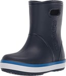 Crocs Femme Crocband Rain Boot K Shoes, Navy Bright Cobalt, 30/31 EU