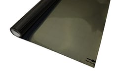 GARDINIA Film Miroir Statique, Confidentialité et Protection Solaire, Protection UV, 100% PVC, 67,5 x 150 cm, Noir