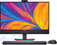 Dell Optiplex AIO, 23.8" Full HD IPS, Intel Core i5-14500T, 16 GB, 512 GB SSD, kamera, WiFi 6E, Bluetooth, Win11 Pro, webbkamera, inkl. trådlöst tangentbord och mus, 1 års på-platsen-garanti