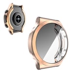 Huawei Watch GT 2 Pro enkelt och glänsande omslag - Roséguld