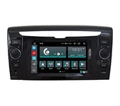 Radio de Voiture sur Mesure pour Lancia Ypsilon avec Radio d'origine sans USB en façade Android GPS Bluetooth WiFi USB Dab+ Touchscreen 7" 8core Carplay AndroidAuto