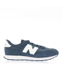 New Balance Boys Boy's 237 Trainers in Navy Suede - Size UK 2