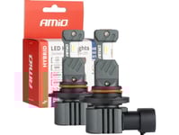 Led-Lampor För Bilar Hybridserie Hb3 Hir1 H10 6000K Canbus 60W Amio-04117